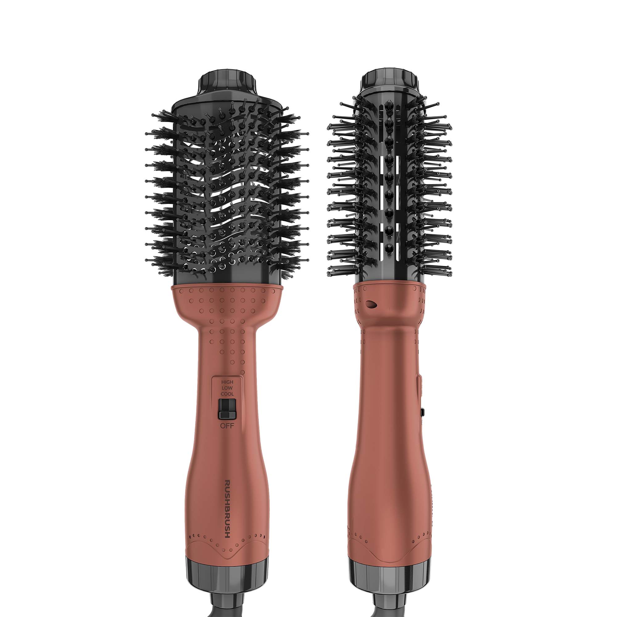 Rush Brush V2 Pro Hair Volumizer, Rose Gold - 1300W Rush Brush V2 Pro Hair Volumizer, Rose Gold - 1300W
